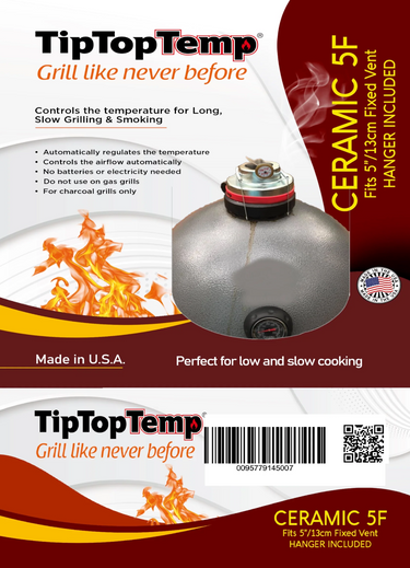 Tip Top Temp C5F 130mm Vent Controller - Akorn